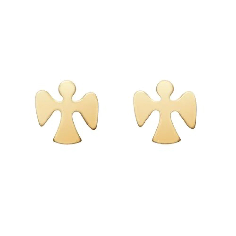 egirl guardian angel stud gold