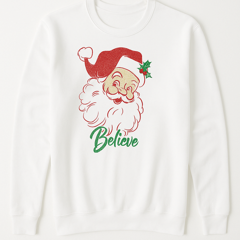 Believe Santa Sweatshirt