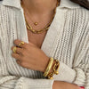 Talia Beaded Cuff Bracelet
