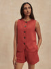 Josie Button-Through Tank