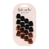 Mini Classic Claw Clips 16pc - Recycled Plastic