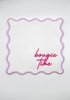 Mahjong Embroidered Cocktail Napkins