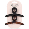 Large Loop Claw Clips 2pc - Recycled Plastic