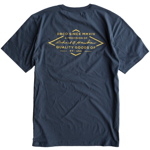 Signature Pocket Tee (NAVY)