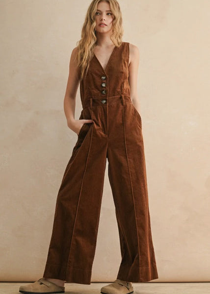 Corduroy Jumpsuit