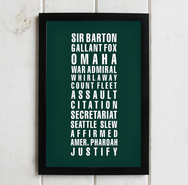 THRITEEN LEGENDS PRINT