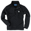 Quilted Pullover (BLACK)