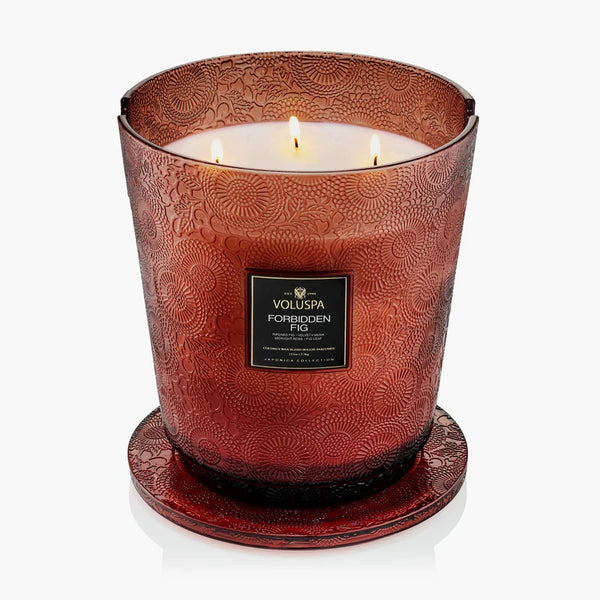 VOLUSPA 5 WICK HEARTH CANDLE