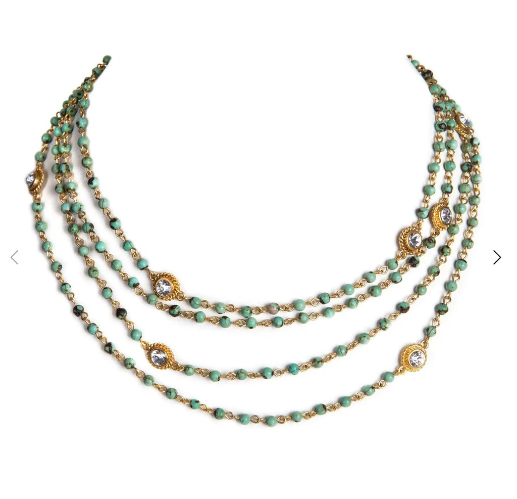 Magdalena - 4mm Semi-Precious African Turquoise