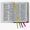 The Holy Bible - White Napa Cowhide Leather