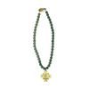 Gemstone Necklace w/ St Ben