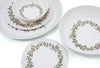 Christmas Wreath Salad Plate