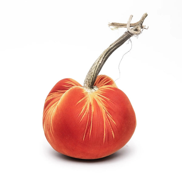 Jumbo Velvet Pumpkin