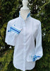 Audrey Ribbon French Cuff Shirt