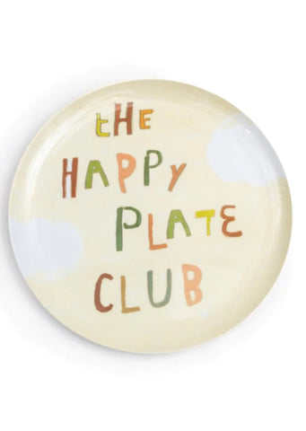 Melamine Breakfast Club Plate
