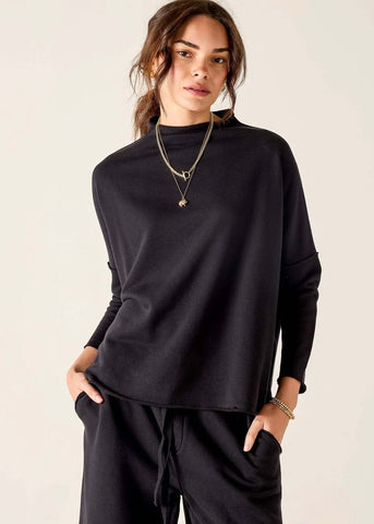 Frenchie Mockneck Sweatshirt