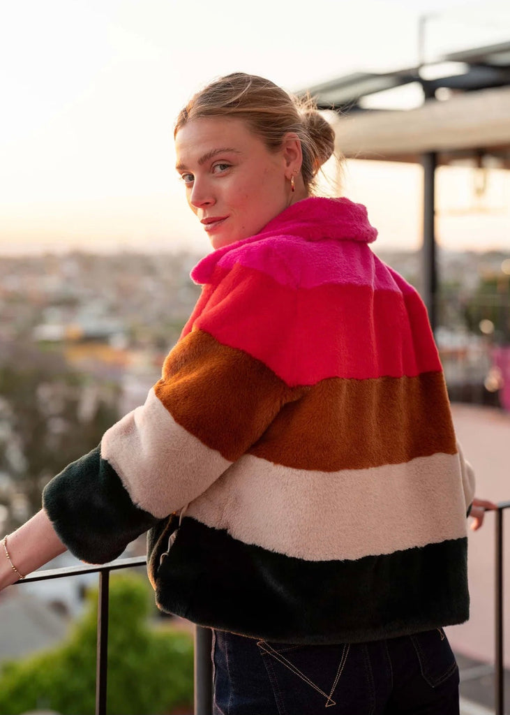 Gigi Reversible Fur Jacket