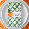 GUEST GREEN LATTICE NAPKINS