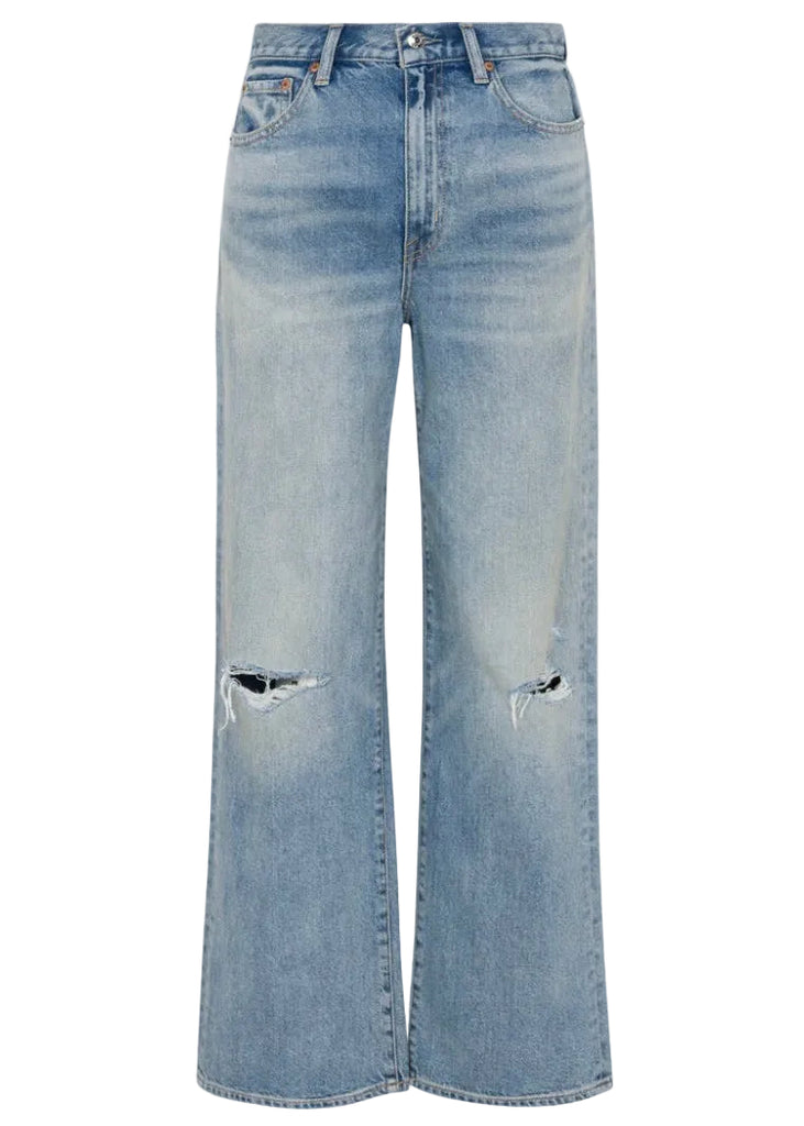HENDRIX HIGH RISE BAGGY JEAN - APPRENTICE DISTRESSED