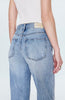LEXI MID RISE BOWED STRAIGHT JEAN - BOWIE
