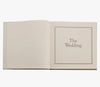 Wedding Journal - Champagne Goatskin Leather