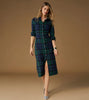 Harris Maxi Dress - Black Watch Plaid