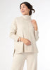 Heavenly-Luxe Cowl Neck with Rib Trim Detail