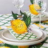 GUEST GREEN LATTICE NAPKINS