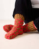 La Paz Crochet Slipper Socks