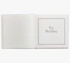 Wedding Journal - White Napa Cowhide Leather