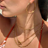 Laurette Large Hoop Earring