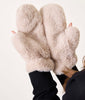 Cozy Cabin Faux Fur Mittens