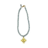 Gemstone Necklace w/ St Ben