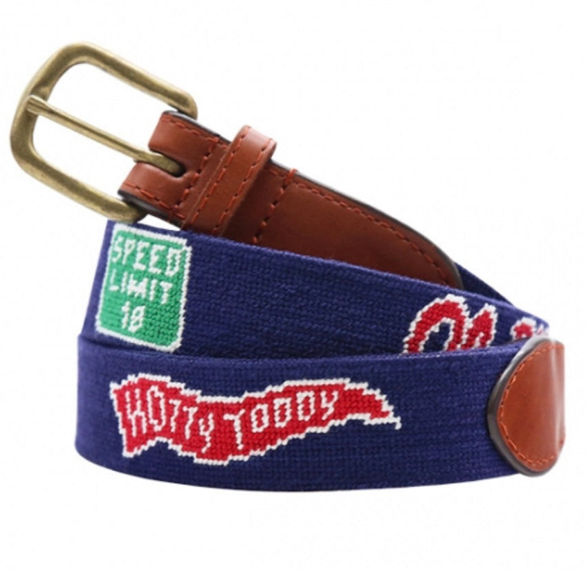 Mississippi Needlepoint Life Belt (Dark Navy)