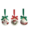 Christmas Icon Tartan Stripe Ornament
