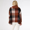 Loren Colorblock Poncho