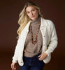 Kayne Mohair Sweater - Latte Heather