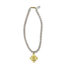 Gemstone Necklace w/ St Ben