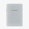 The Holy Bible - White Napa Cowhide Leather