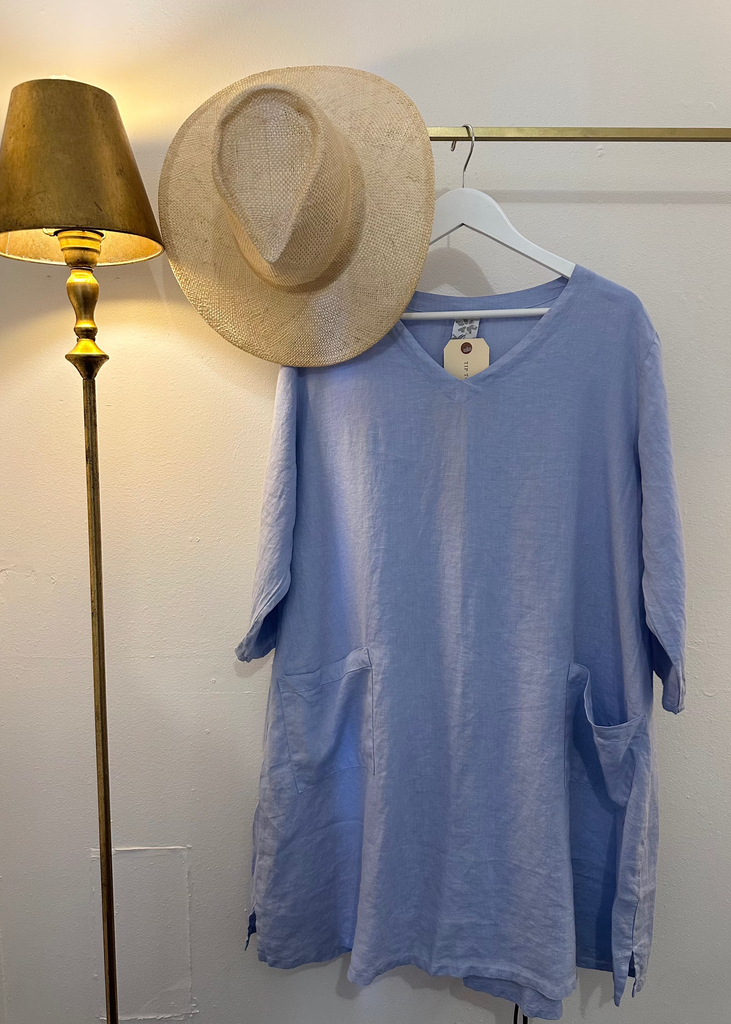 V-Neck Basic Dress