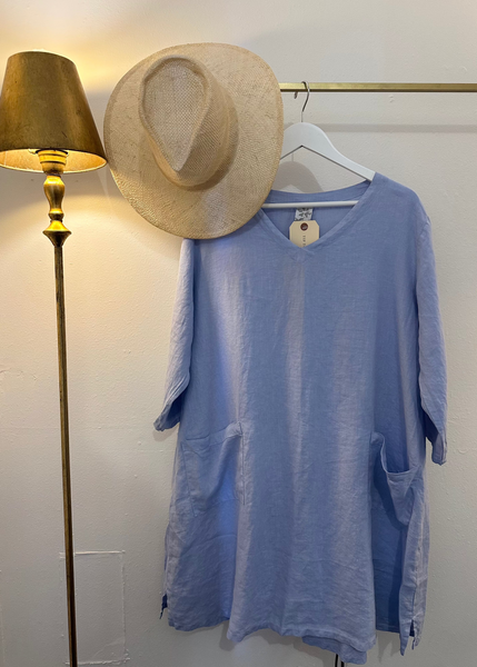 V-Neck Basic Dress