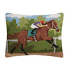 Racing Horse Hook Pillow