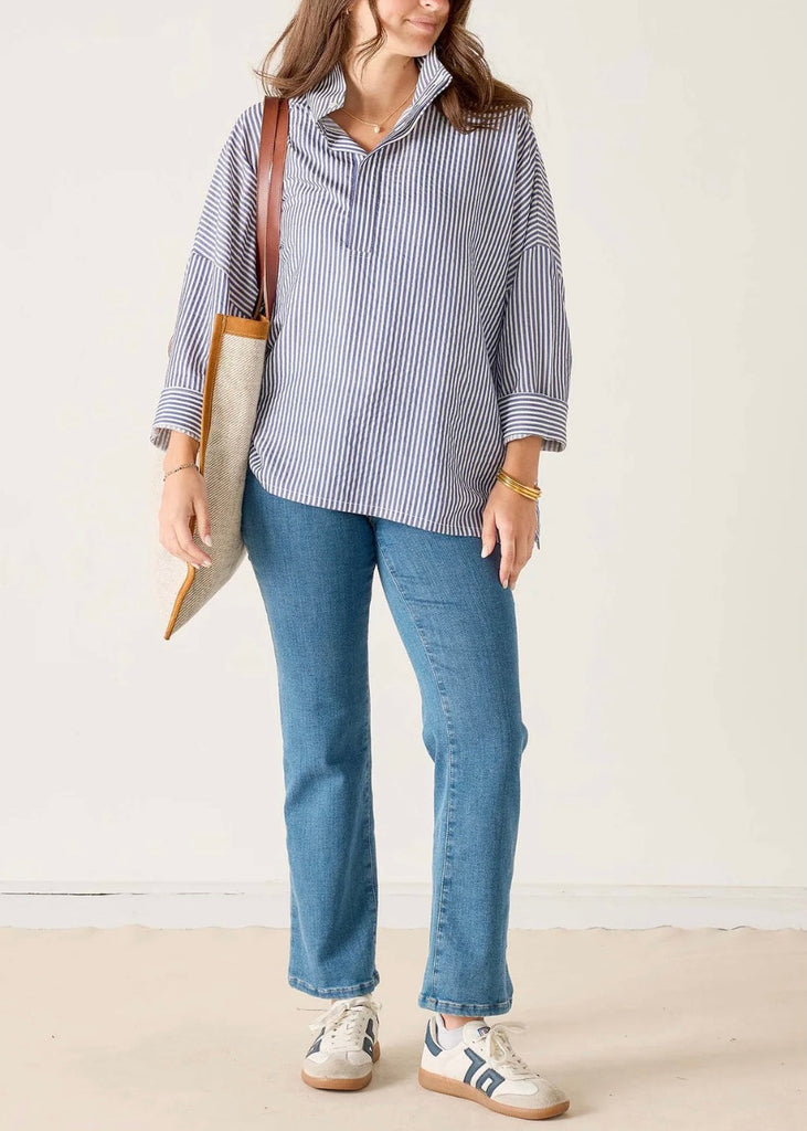 Emerson Pop Up Collar Top