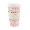 CHRISTMAS RED BOW TO GO CUPS