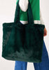 Cozy Cabin Faux Fur Tote