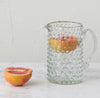 Hobnail Glass Pitcher