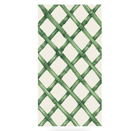 GUEST GREEN LATTICE NAPKINS