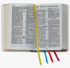 The Holy Bible - White Napa Cowhide Leather