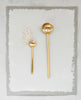 Brass Olive Spoon