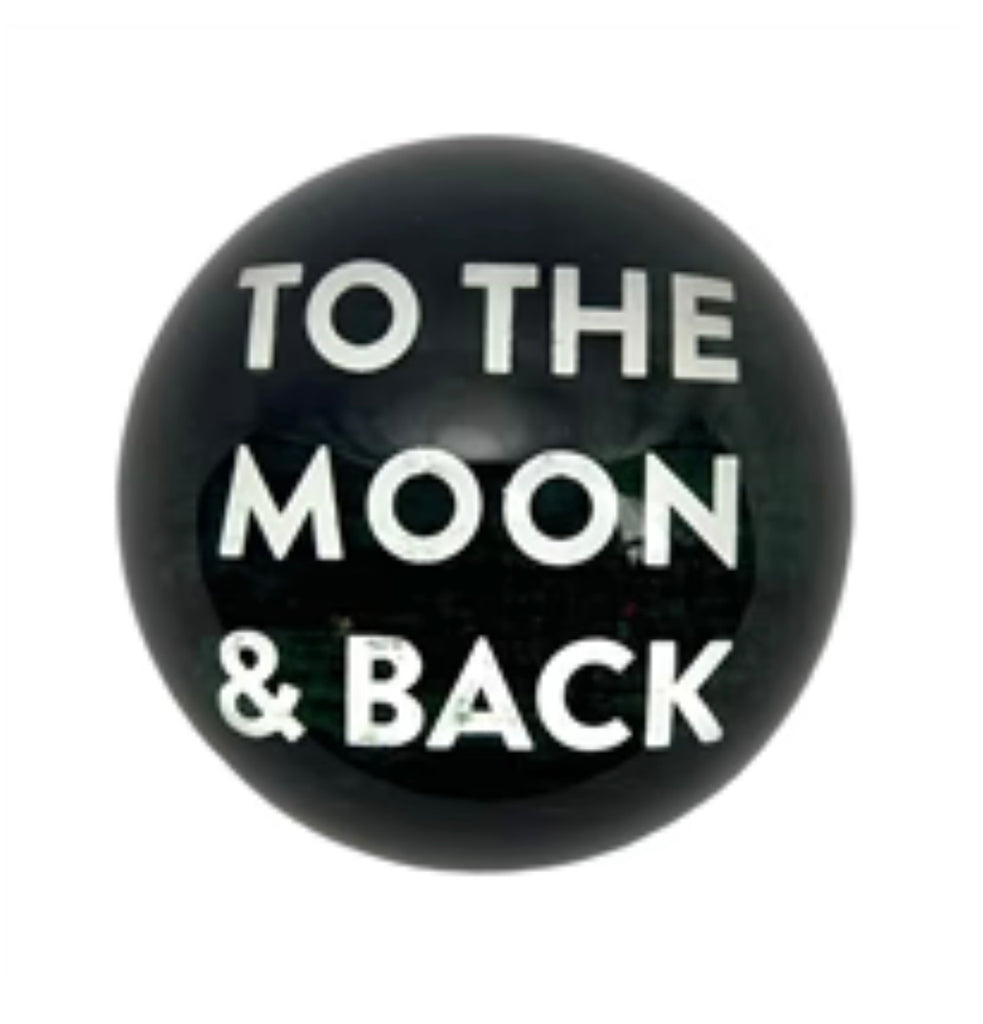 To The Moon And Back Paperweight